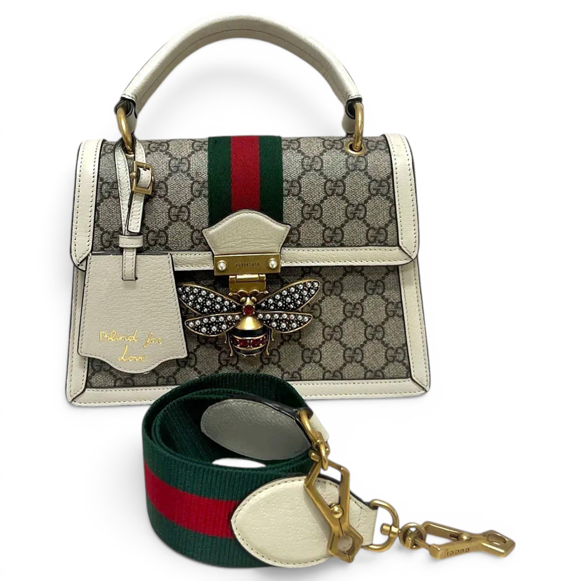 Queen Margaret leather handbag