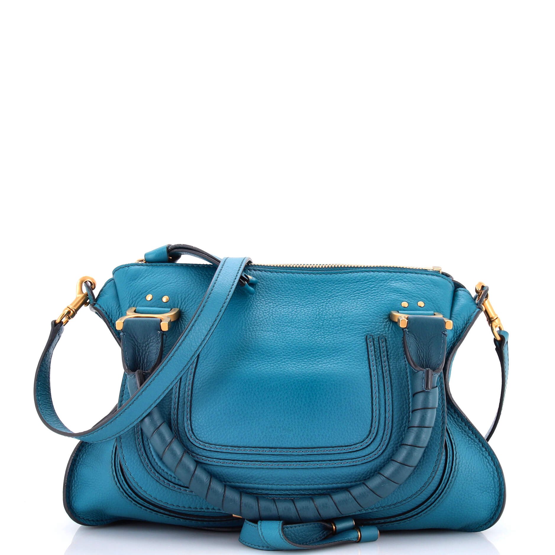 Marcie Satchel Leather Medium