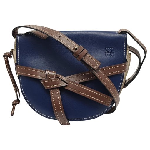 Gate leather crossbody bag