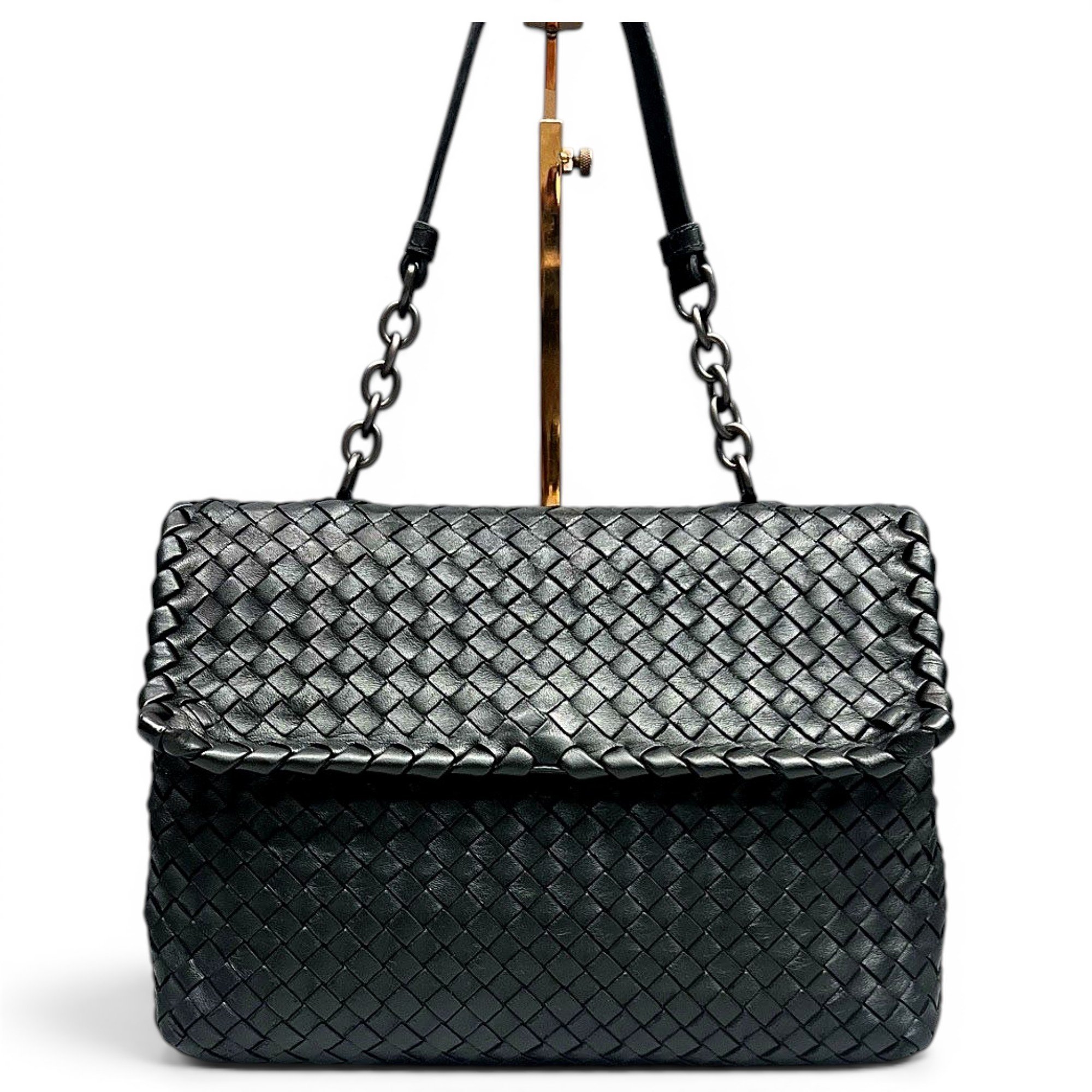 Olimpia leather crossbody bag