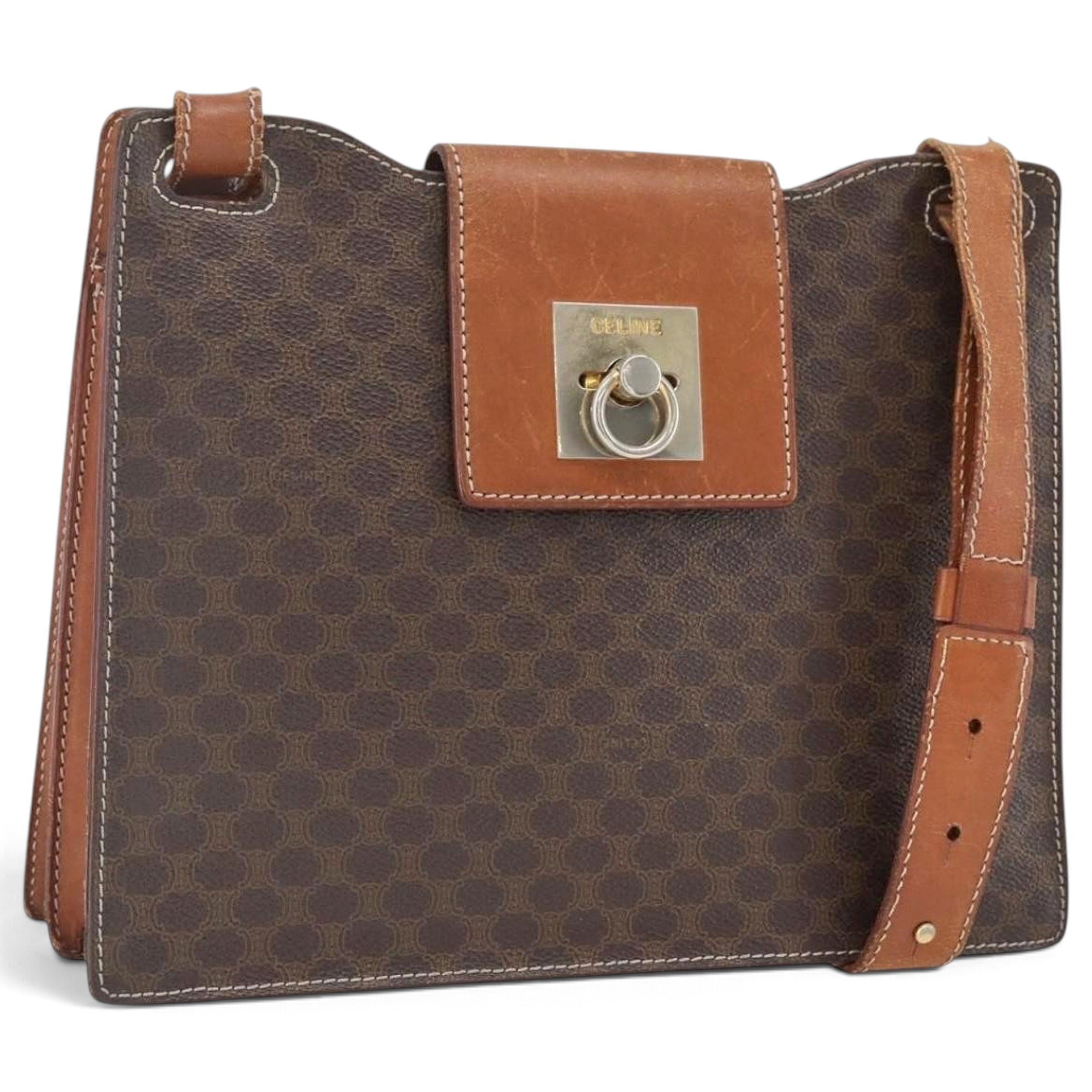 Leather handbag