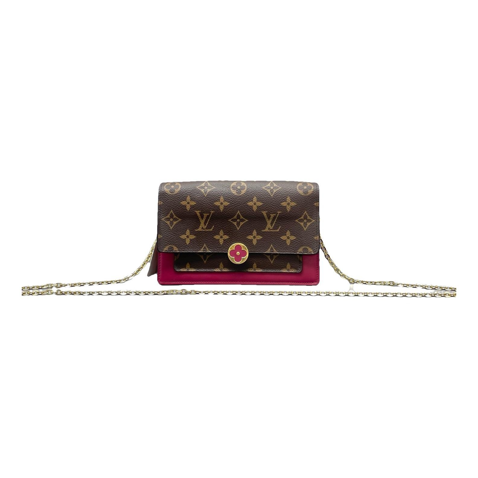 Flore chain leather handbag