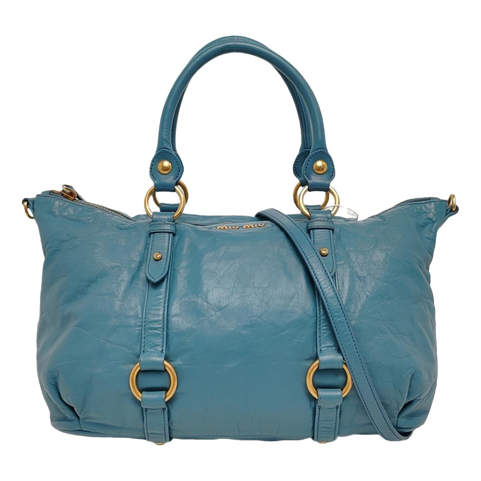 Vitello leather crossbody bag