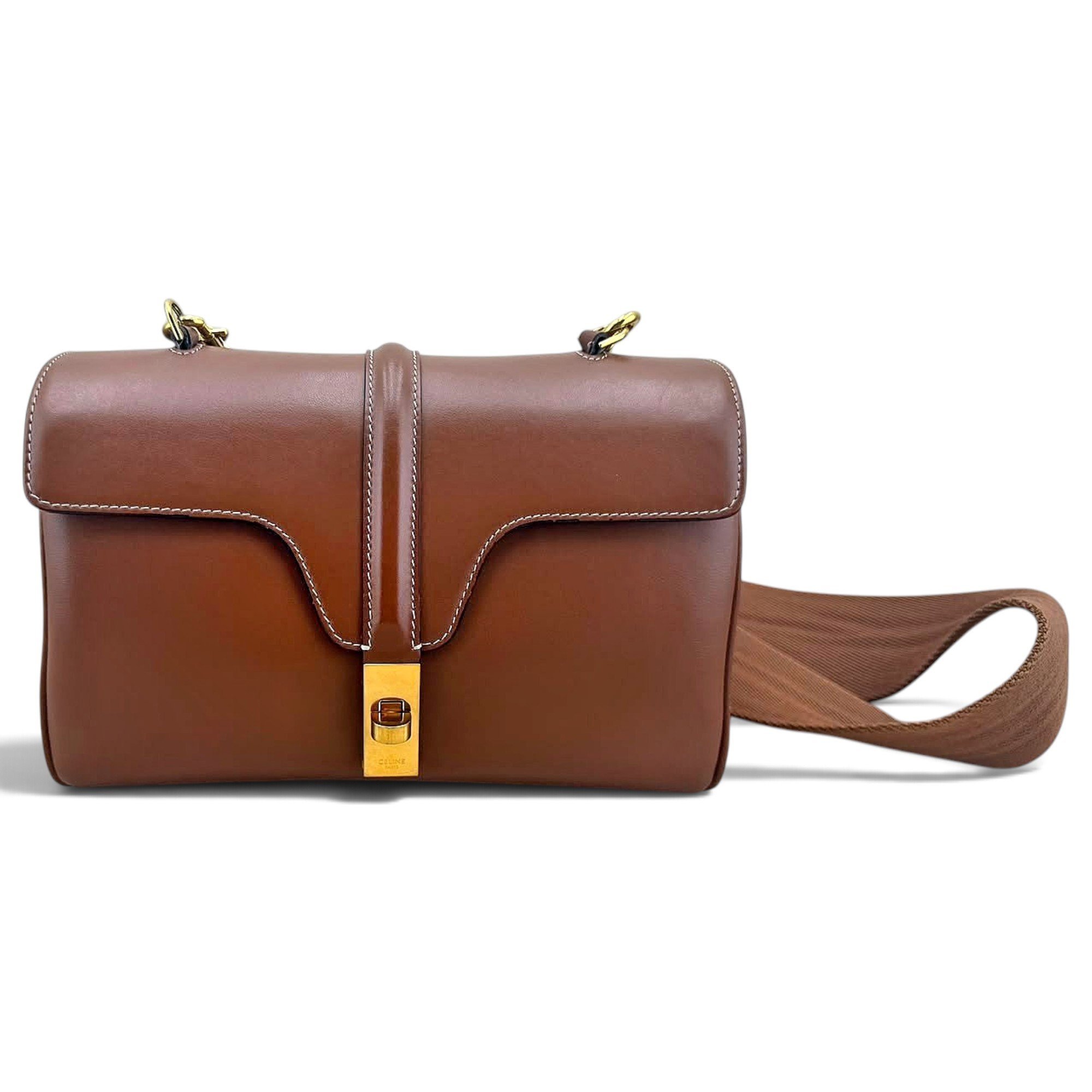 Sac 16 leather handbag