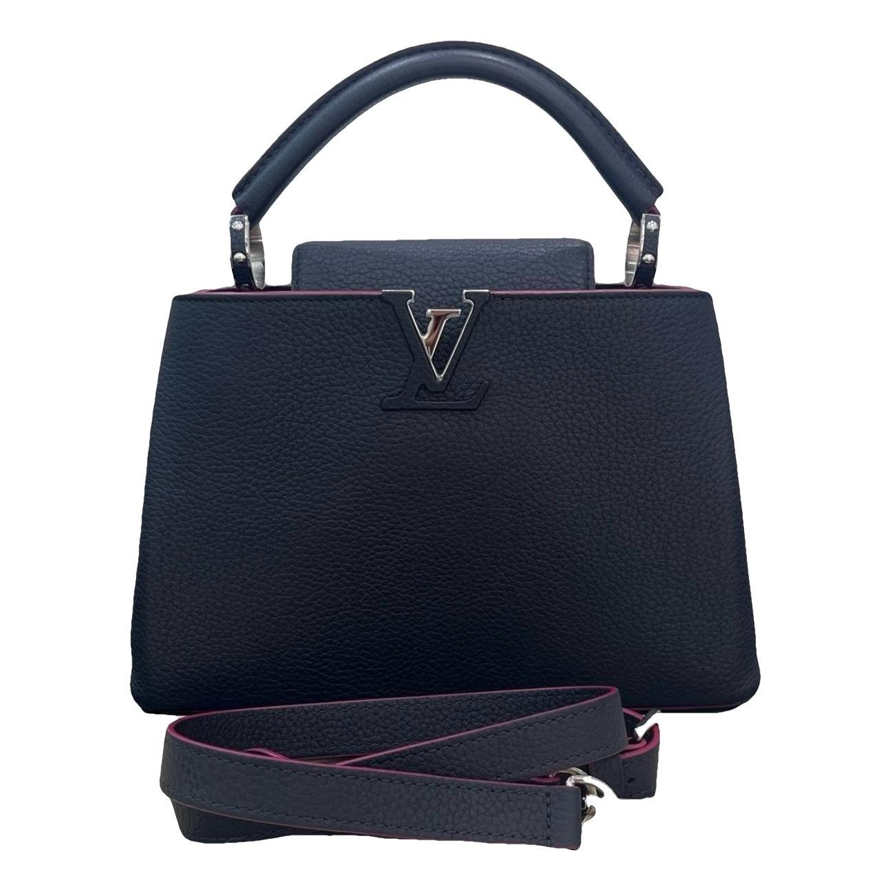 Capucines leather handbag