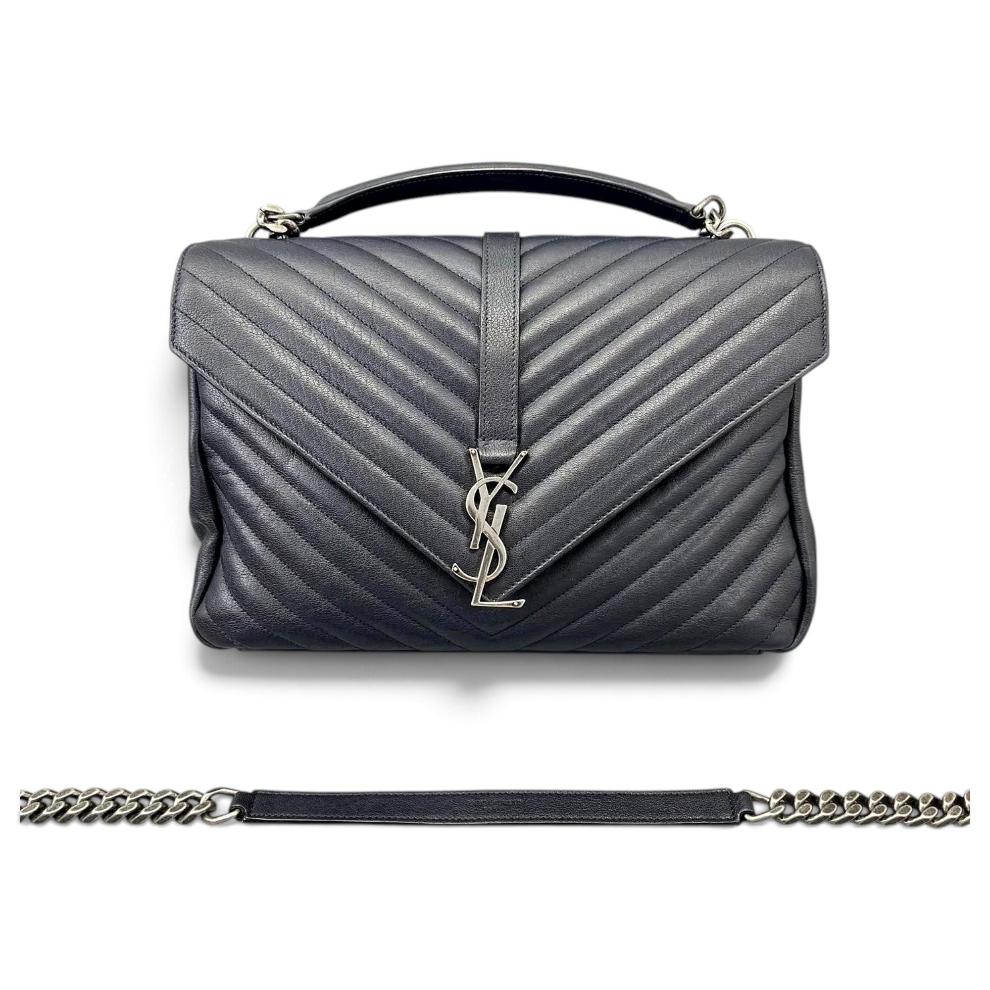 Leather crossbody bag
