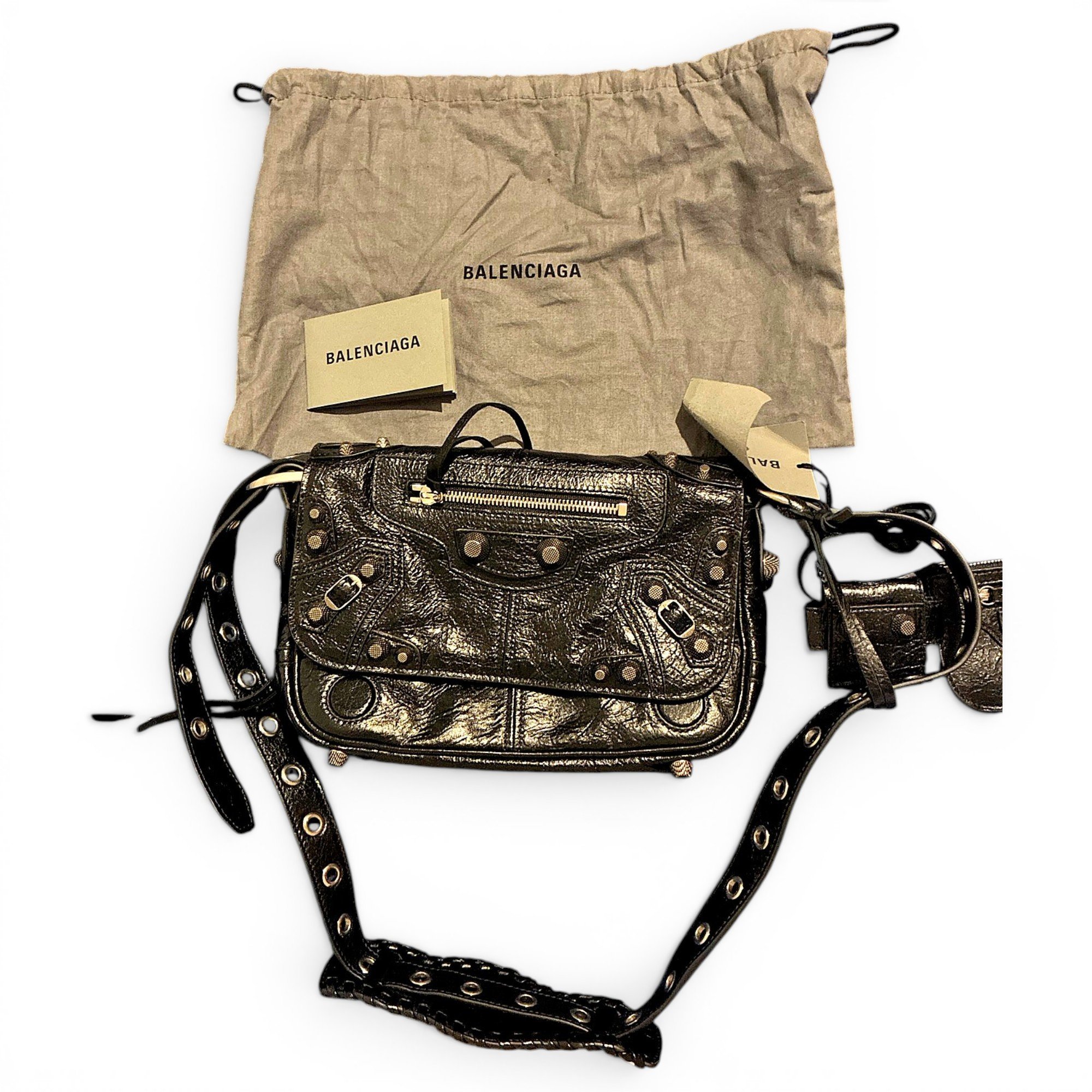 Le Cagole leather handbag