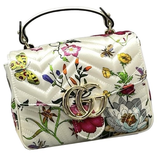 GG Marmont Flap leather handbag
