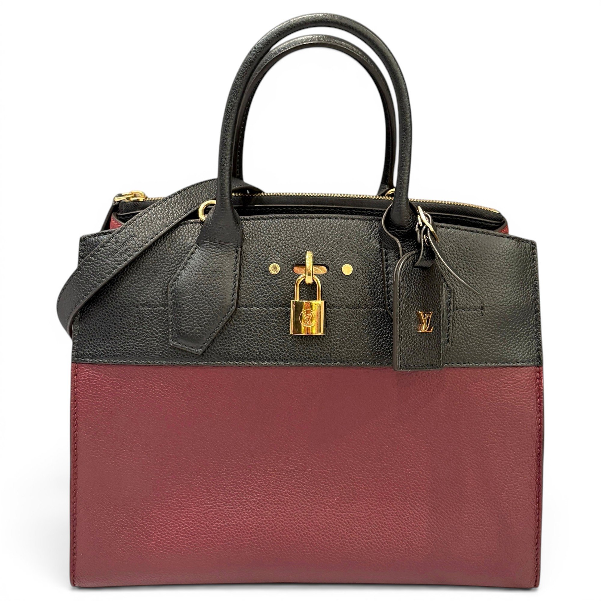 City Steamer pony-style calfskin handbag