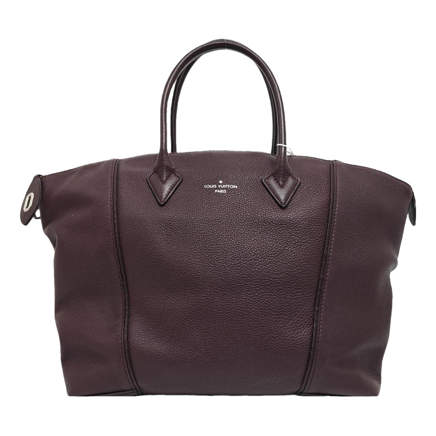 Lockit leather handbag
