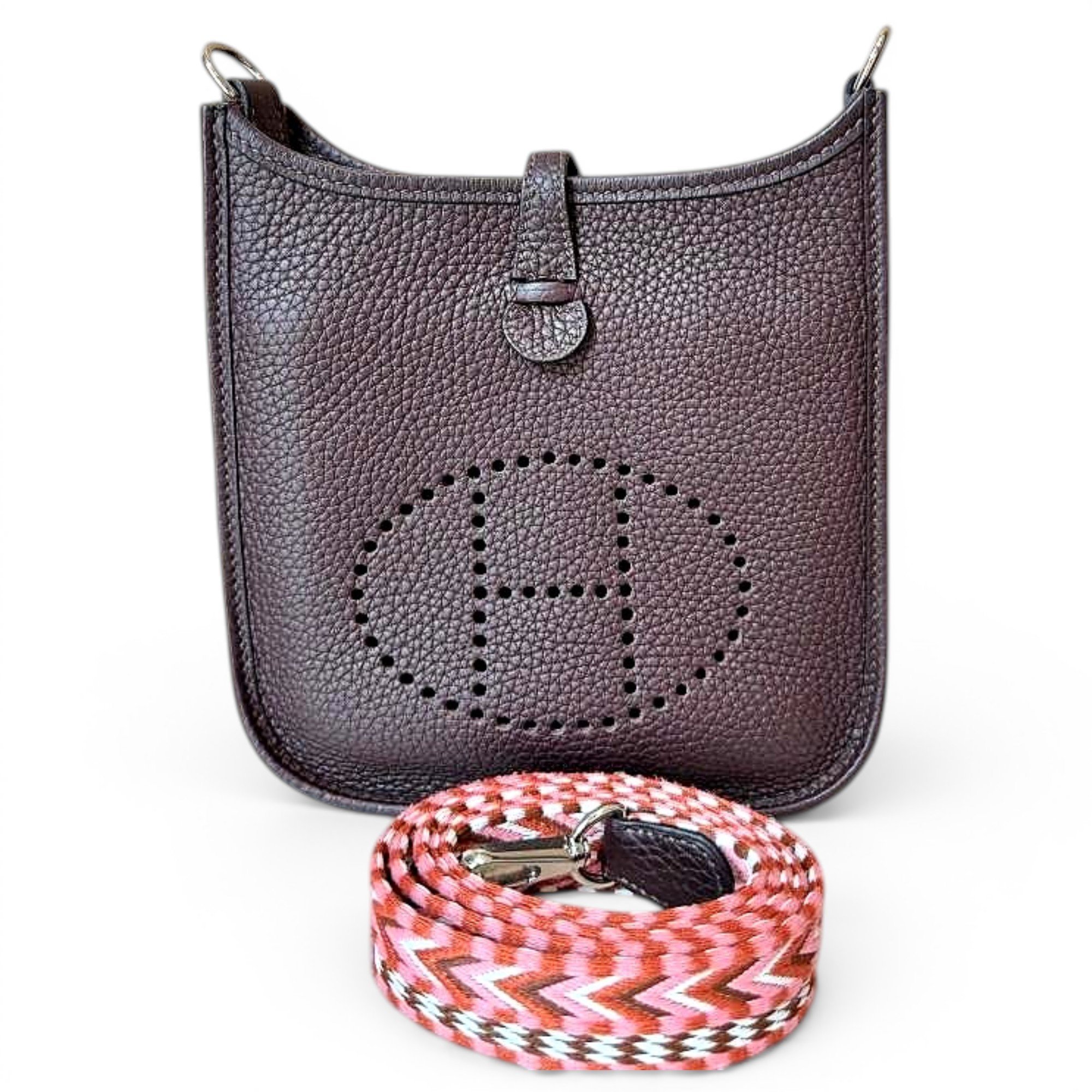 Evelyne leather crossbody bag