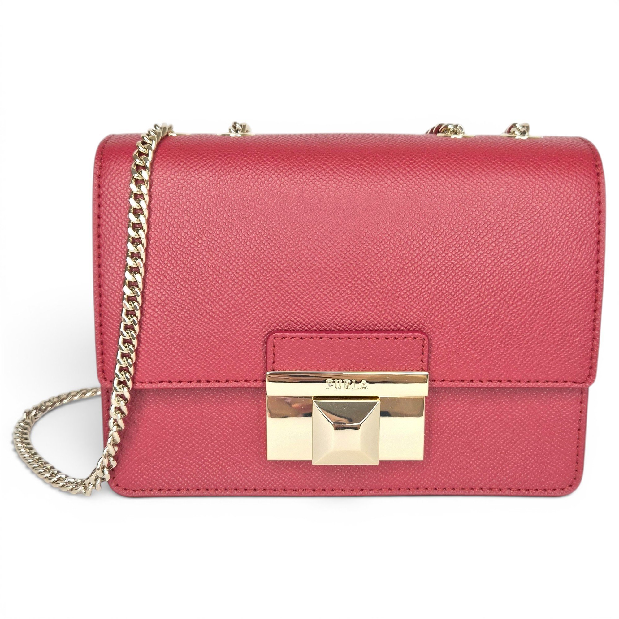 Metropolis leather crossbody bag