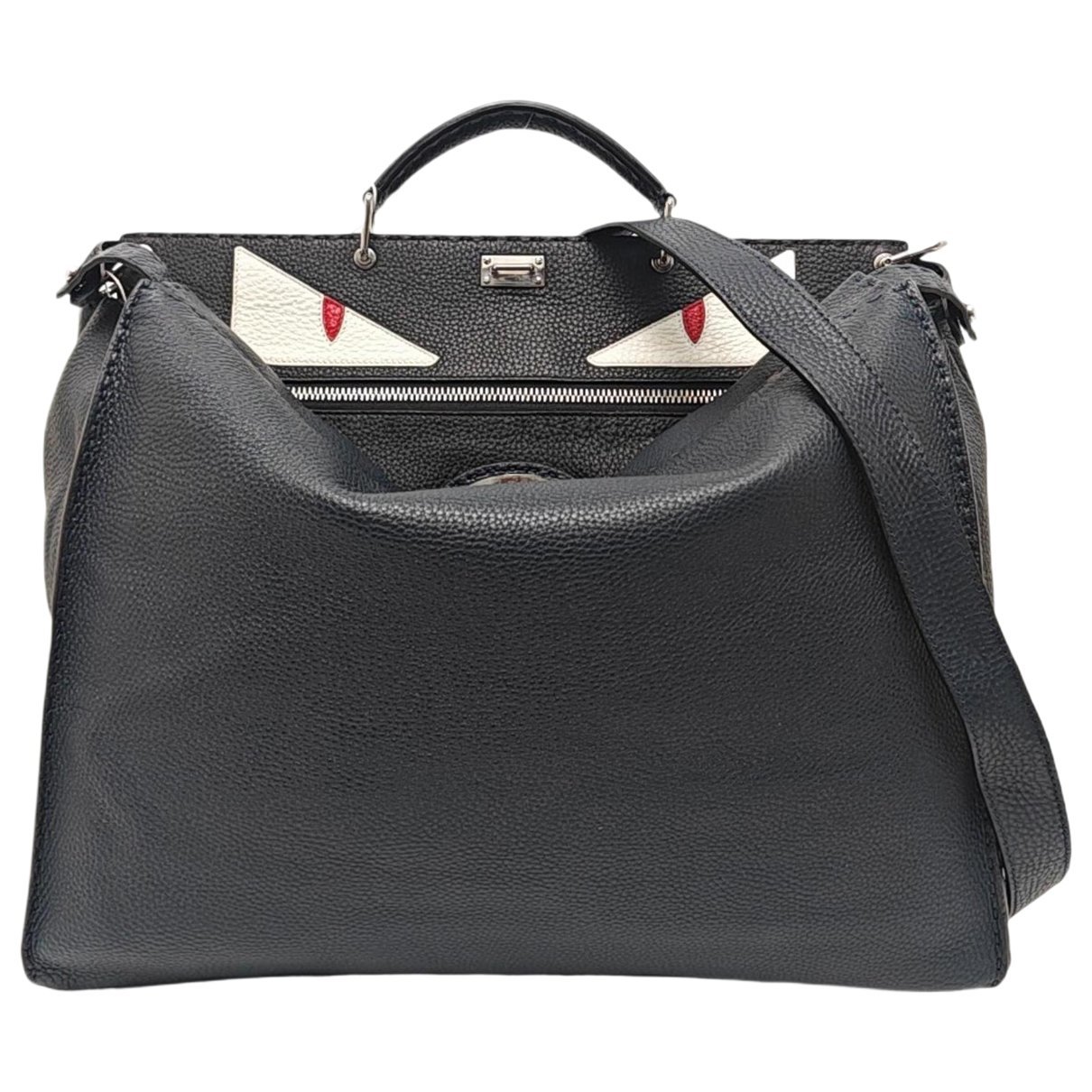 Peekaboo leather handbag
