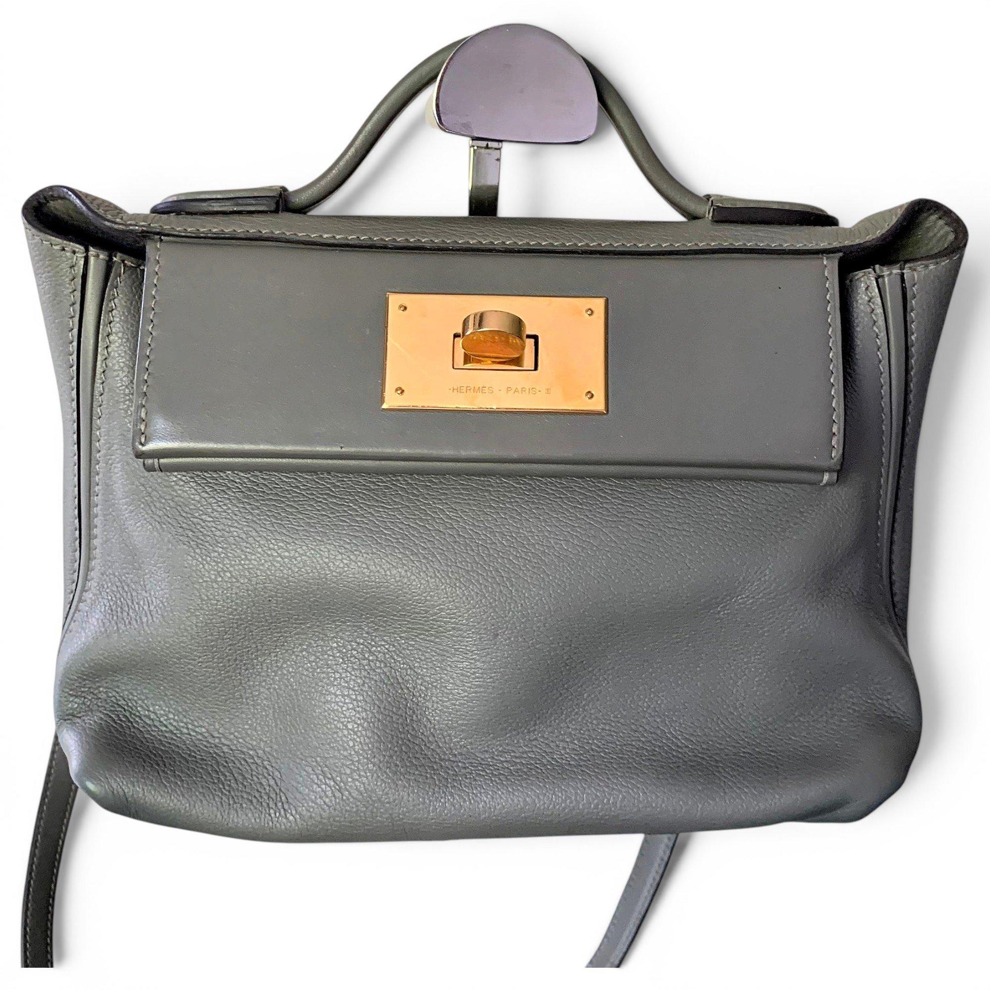 24/24 leather handbag