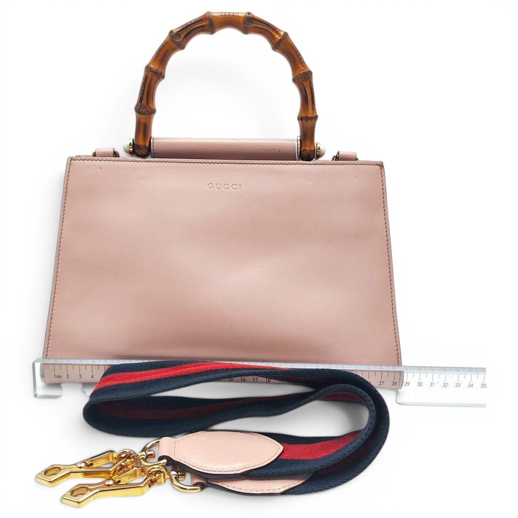 Nymphaea leather handbag