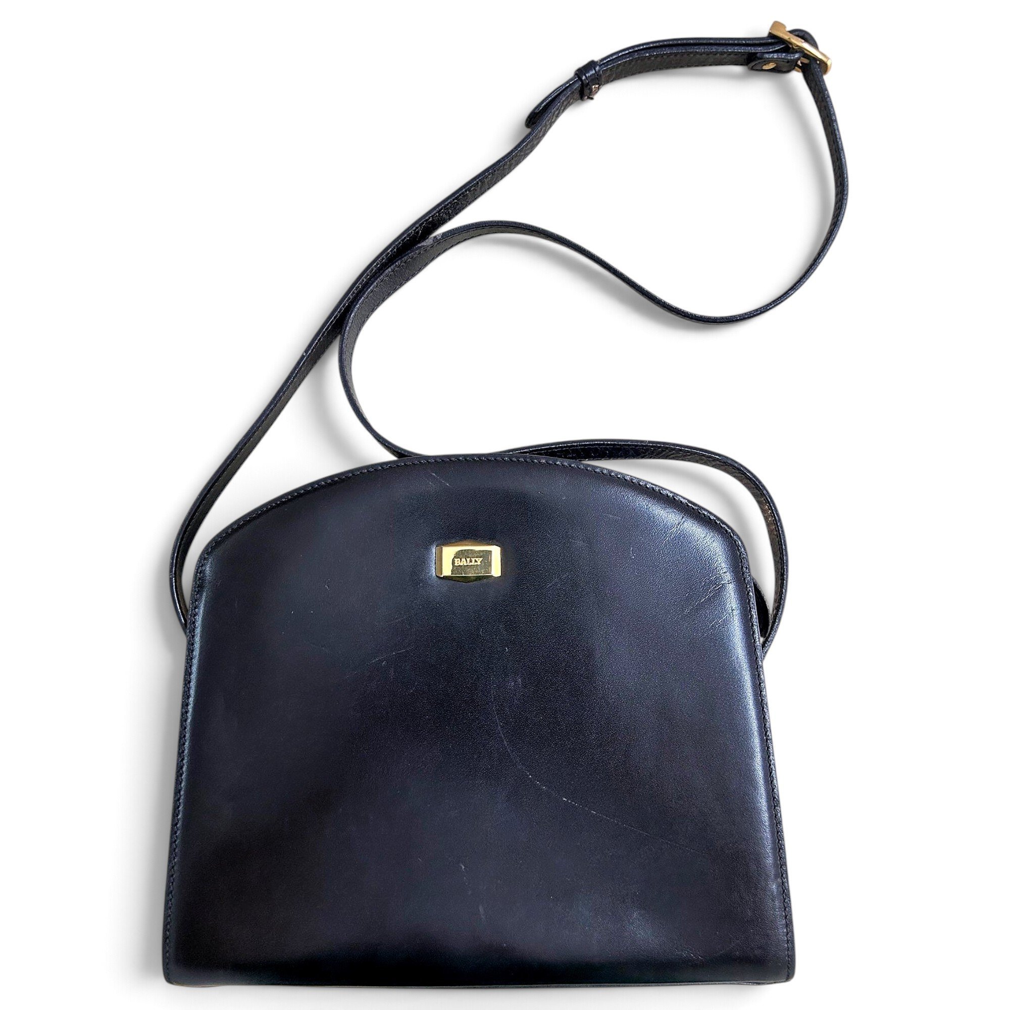 Leather crossbody bag