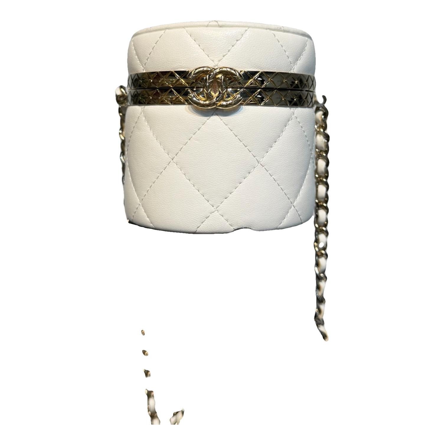 Trendy CC Vanity leather handbag