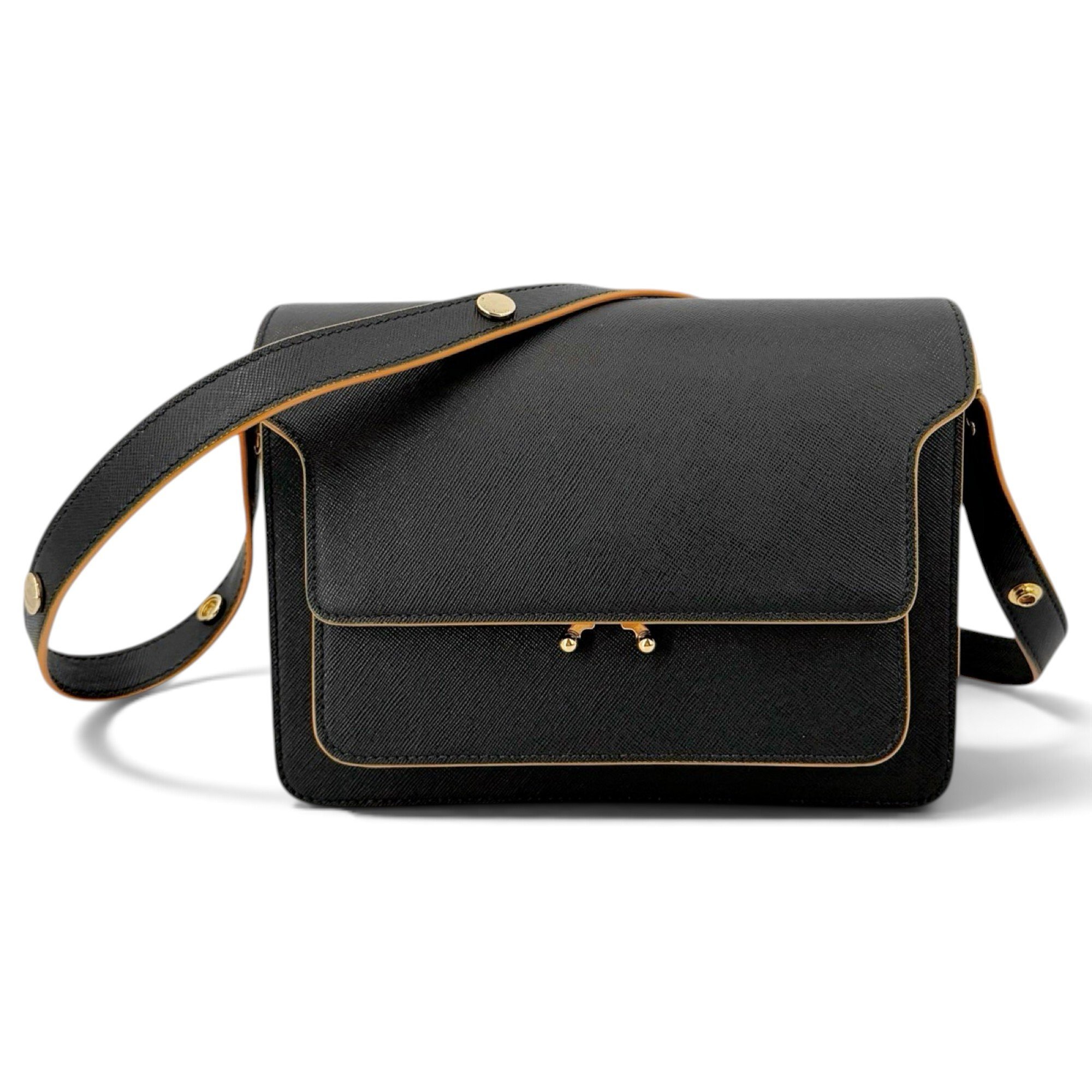 Marni Trunk leather handbag