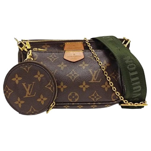 Maxi Multi Pochette Accessoires leather crossbody bag