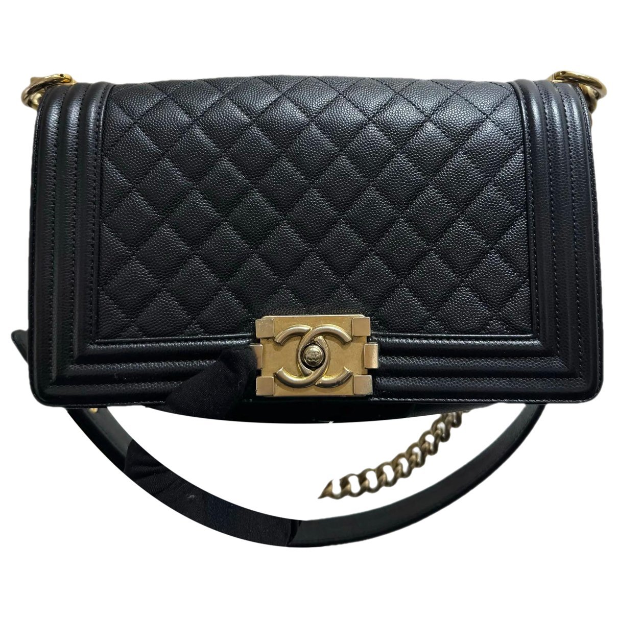 Boy leather crossbody bag