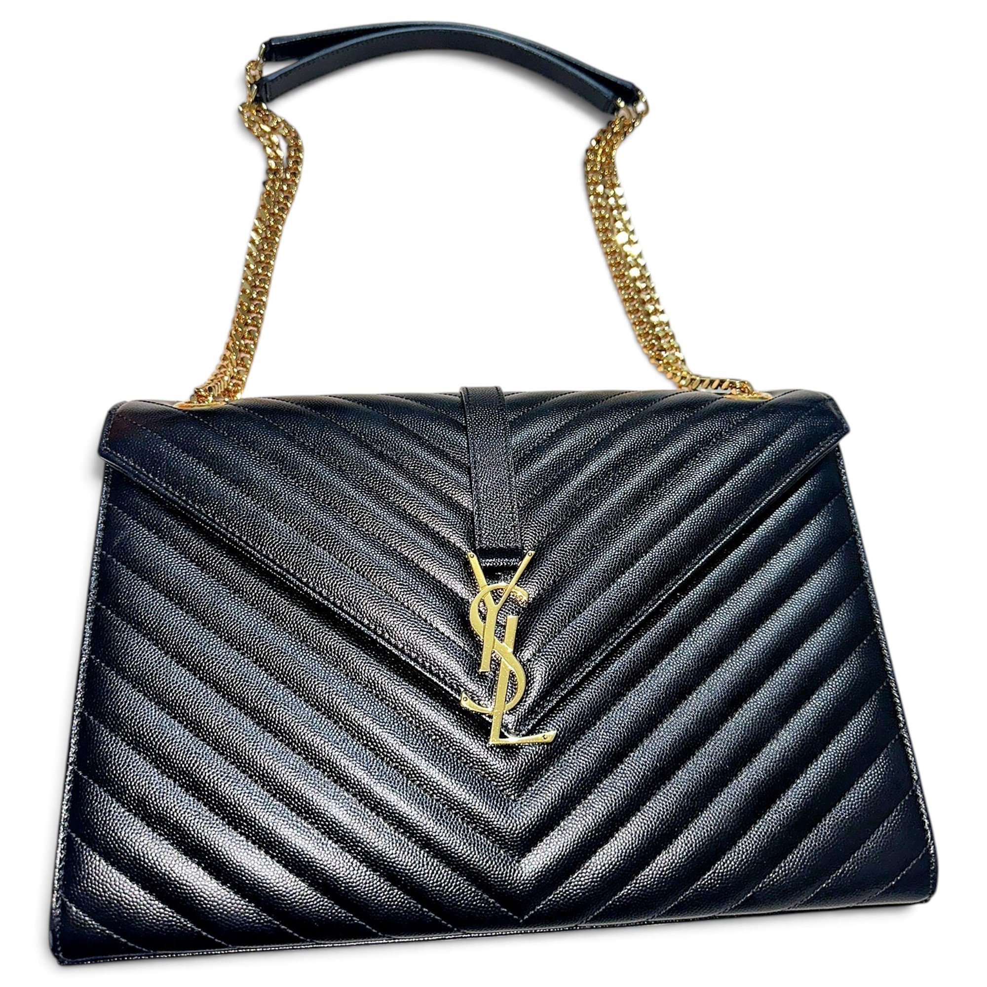 Leather handbag