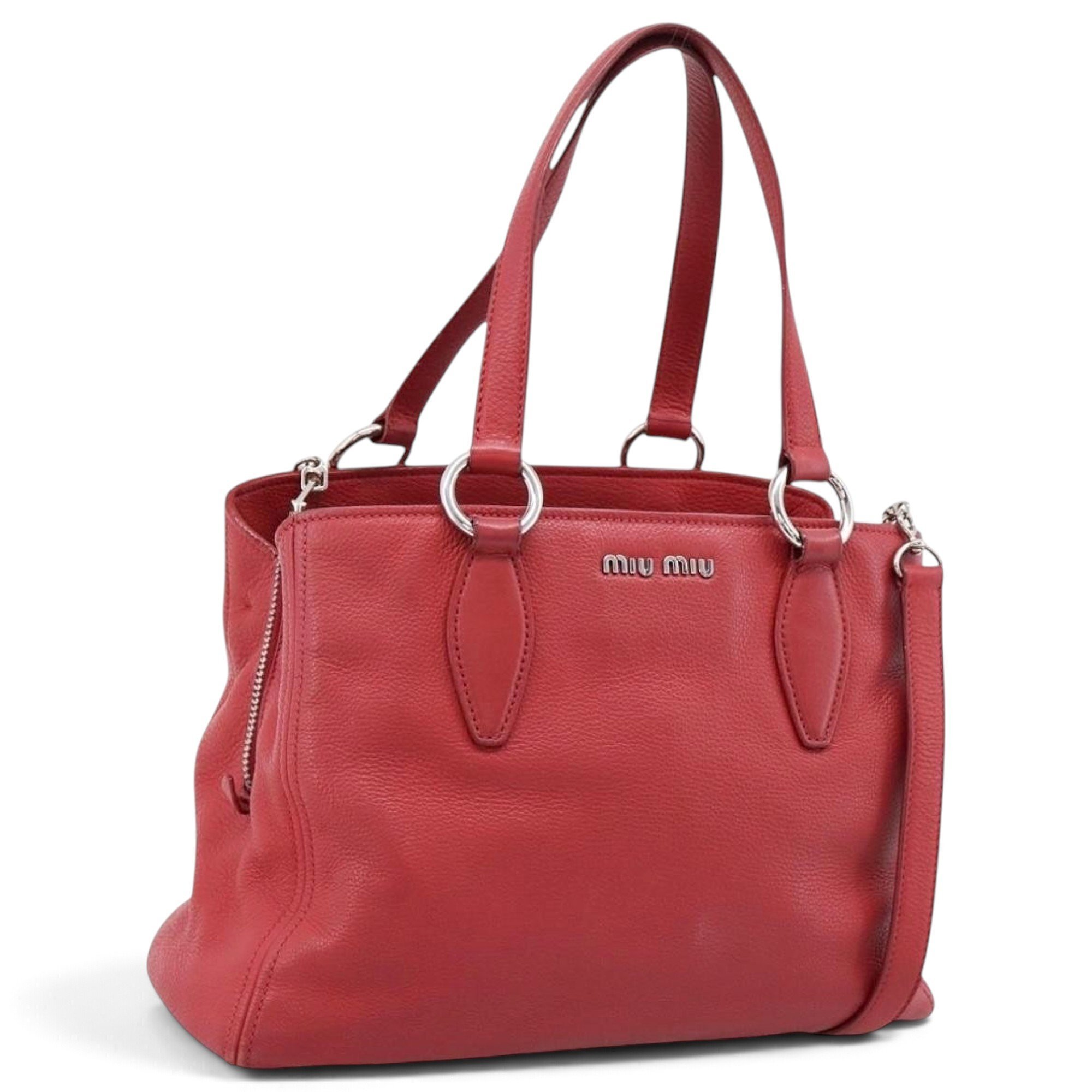 Leather handbag