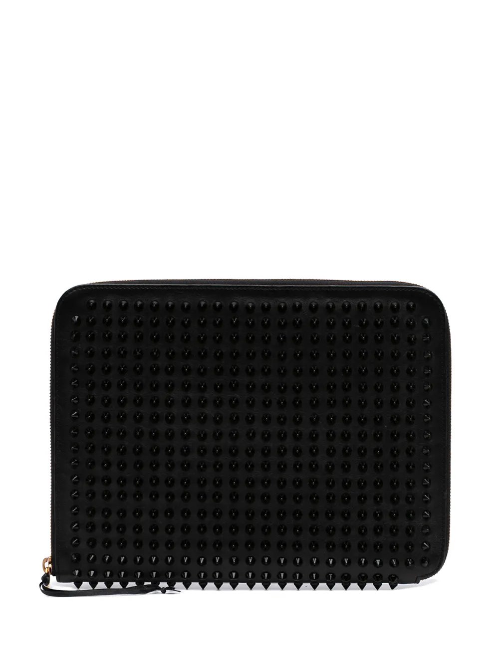 2010-2026 Calfskin Spike Ipad Case clutch bag