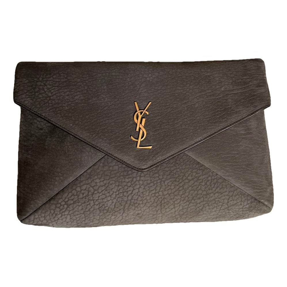 Cassandre leather clutch bag