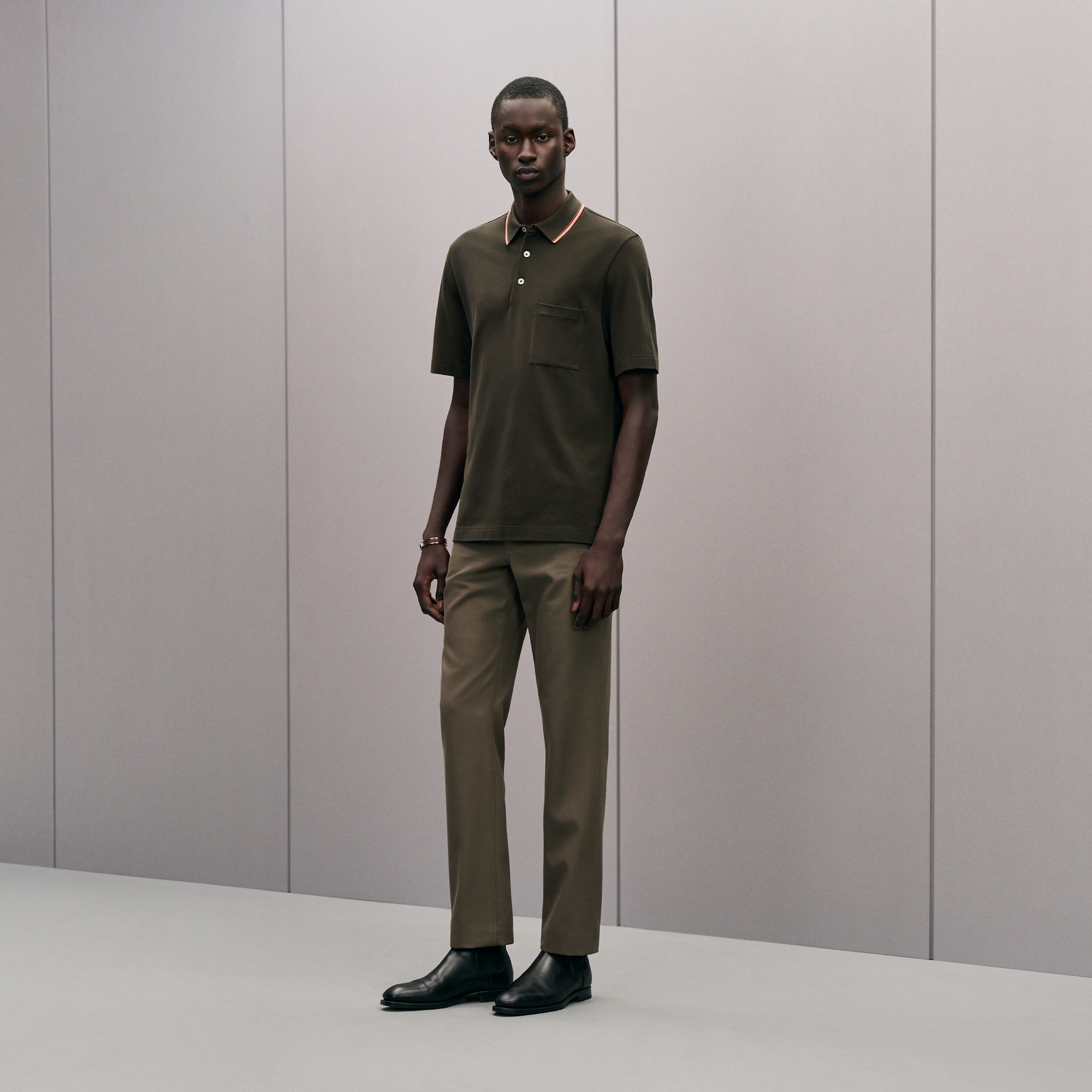 "Piqures Sellier" polo shirt