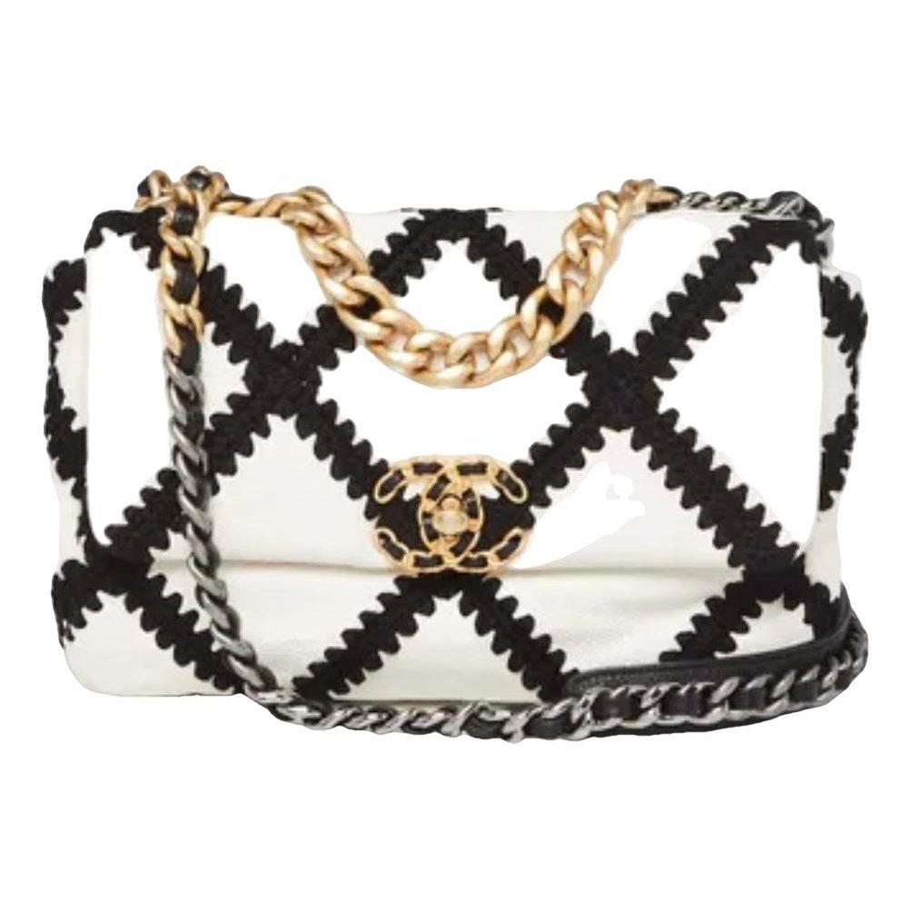 Chanel 19 leather tote