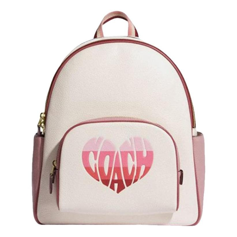 Campus leather backpack