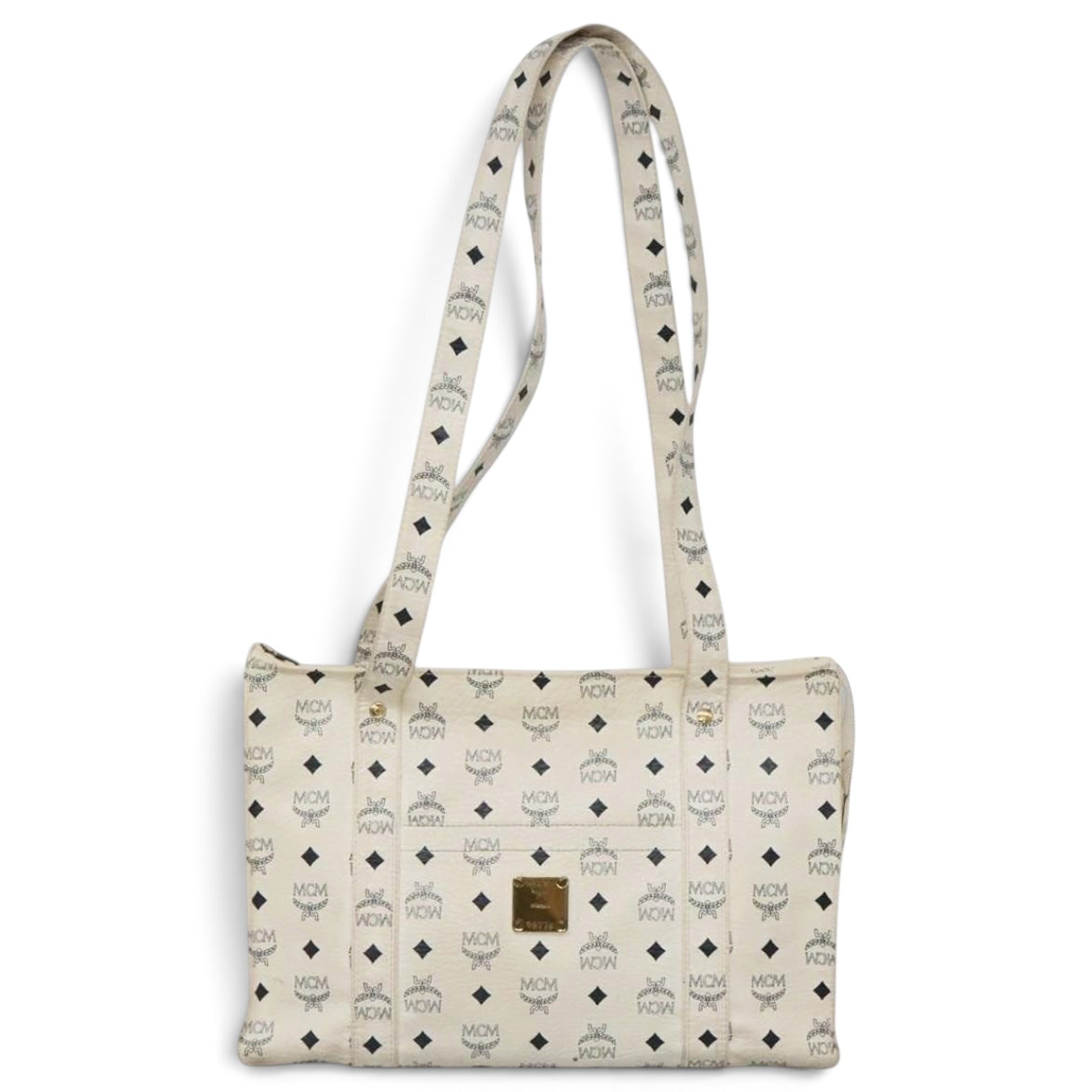Leather tote