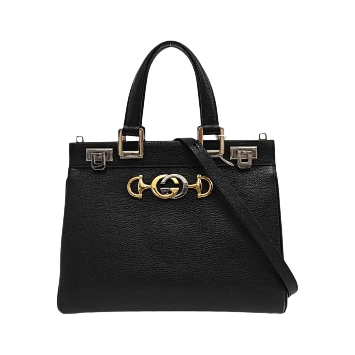 Zumi leather handbag