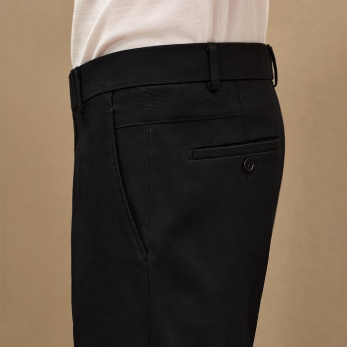 Noir Saint Germain Fitted Pants