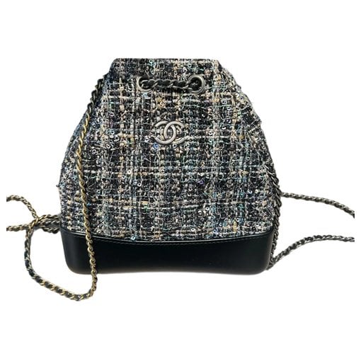 Gabrielle tweed backpack