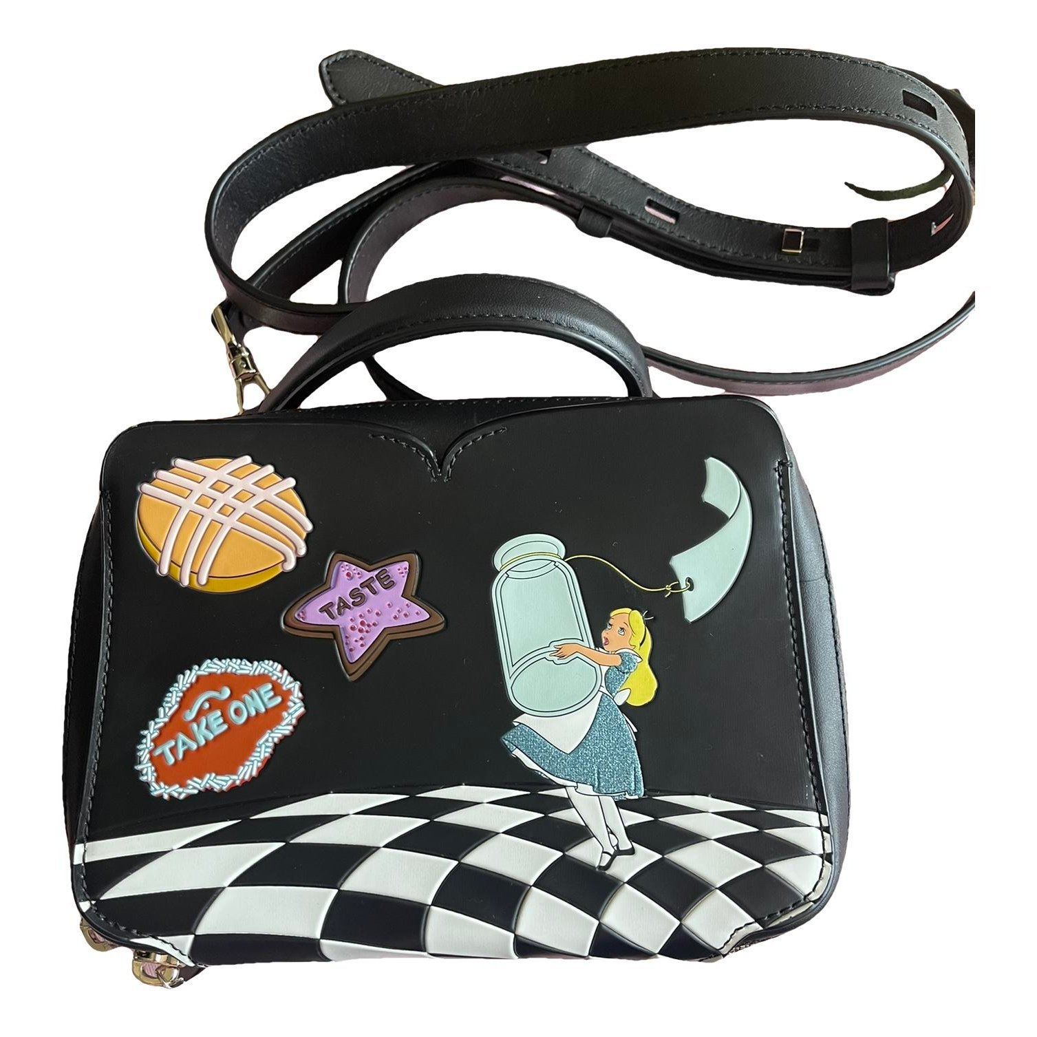 Leather crossbody bag