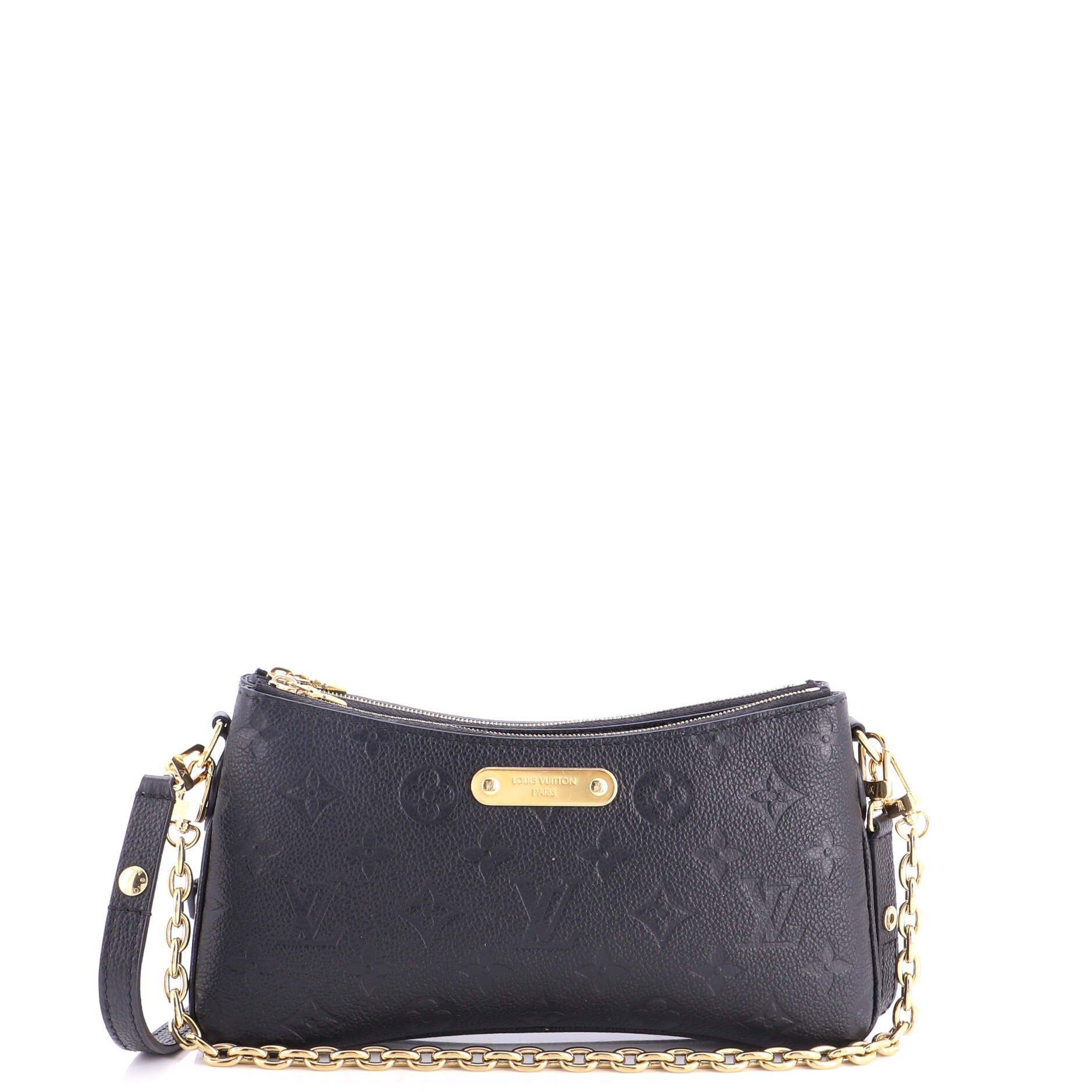 Liv Pochette Monogram Embossed Leather