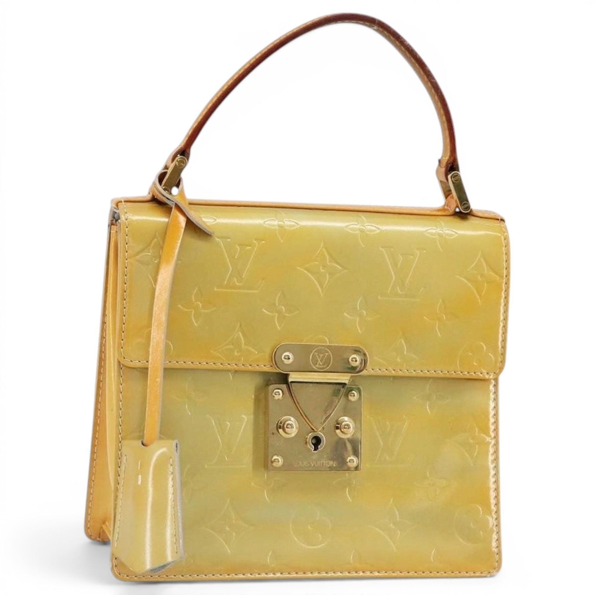 Spring street leather handbag