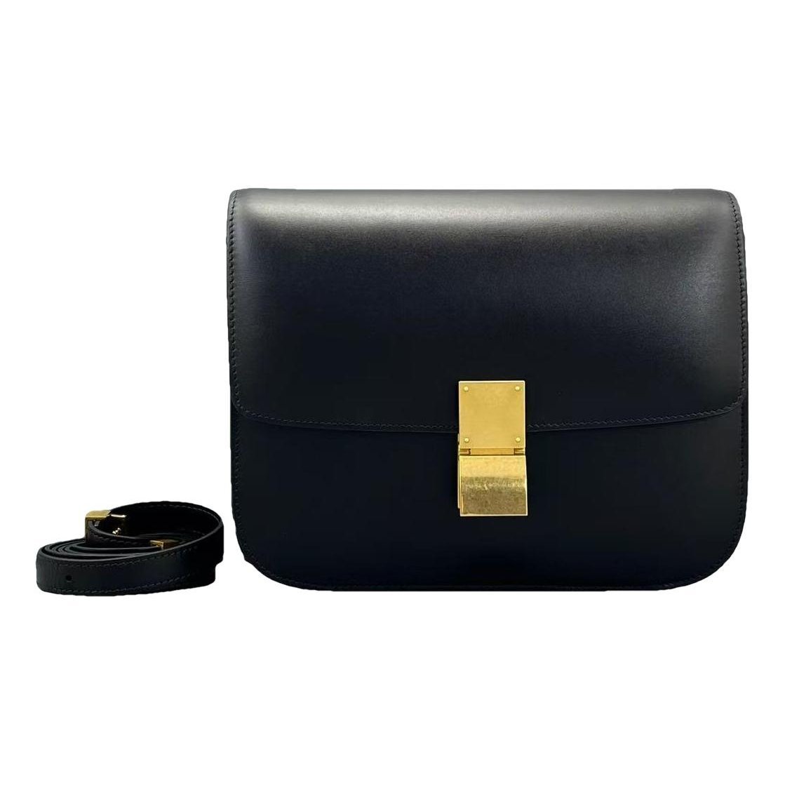 Classic leather handbag