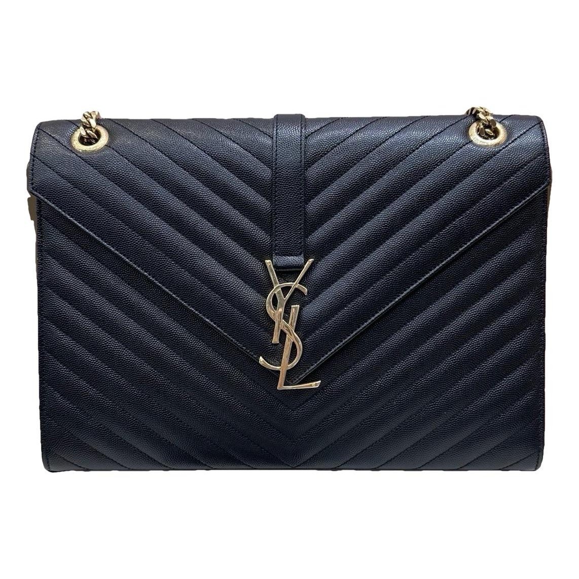 Saint Laurent Envelope leather handbag