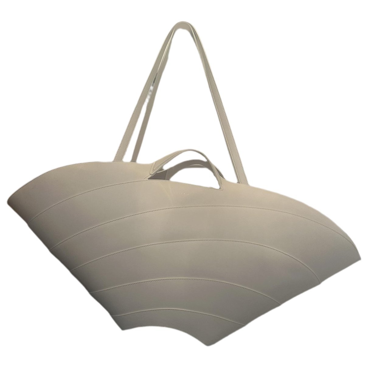 Leather tote