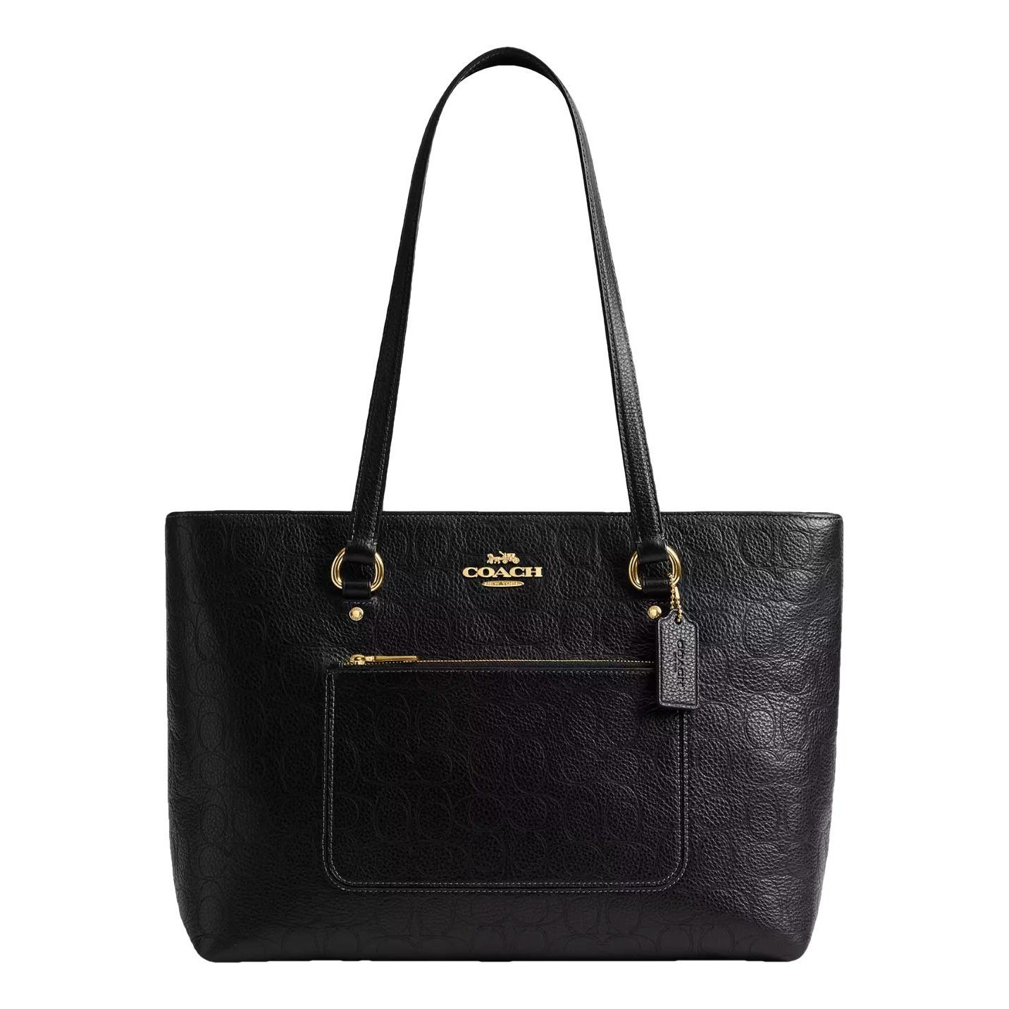 Leather tote
