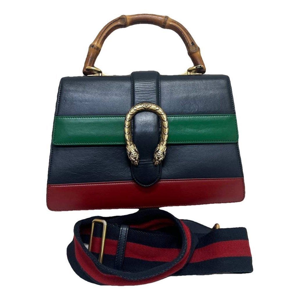 Dionysus Bamboo leather handbag
