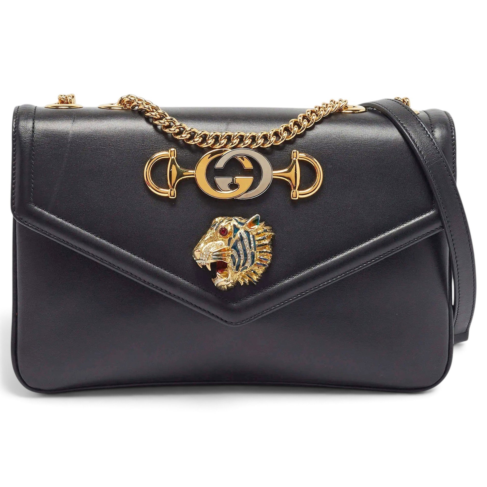 Rajah leather handbag