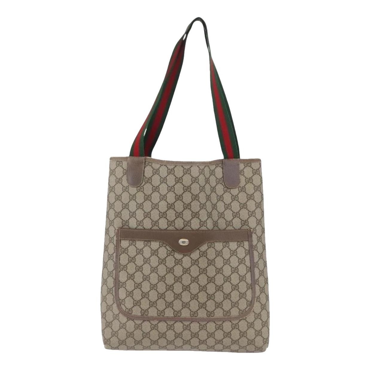 Leather tote