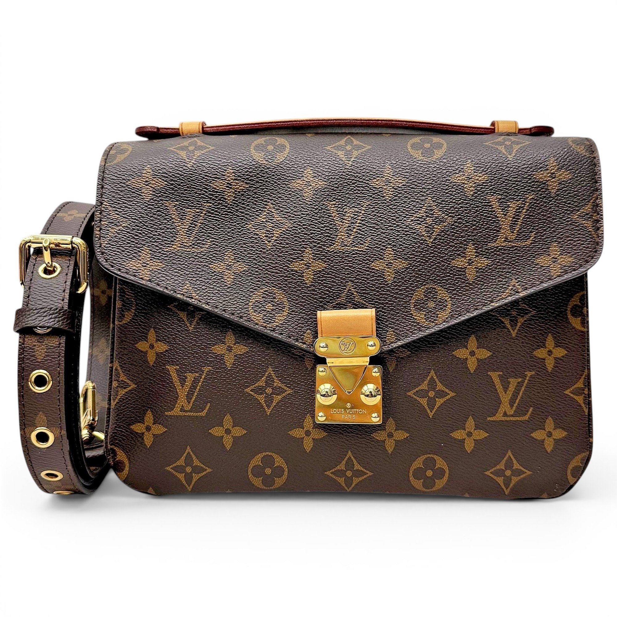 Metis leather handbag