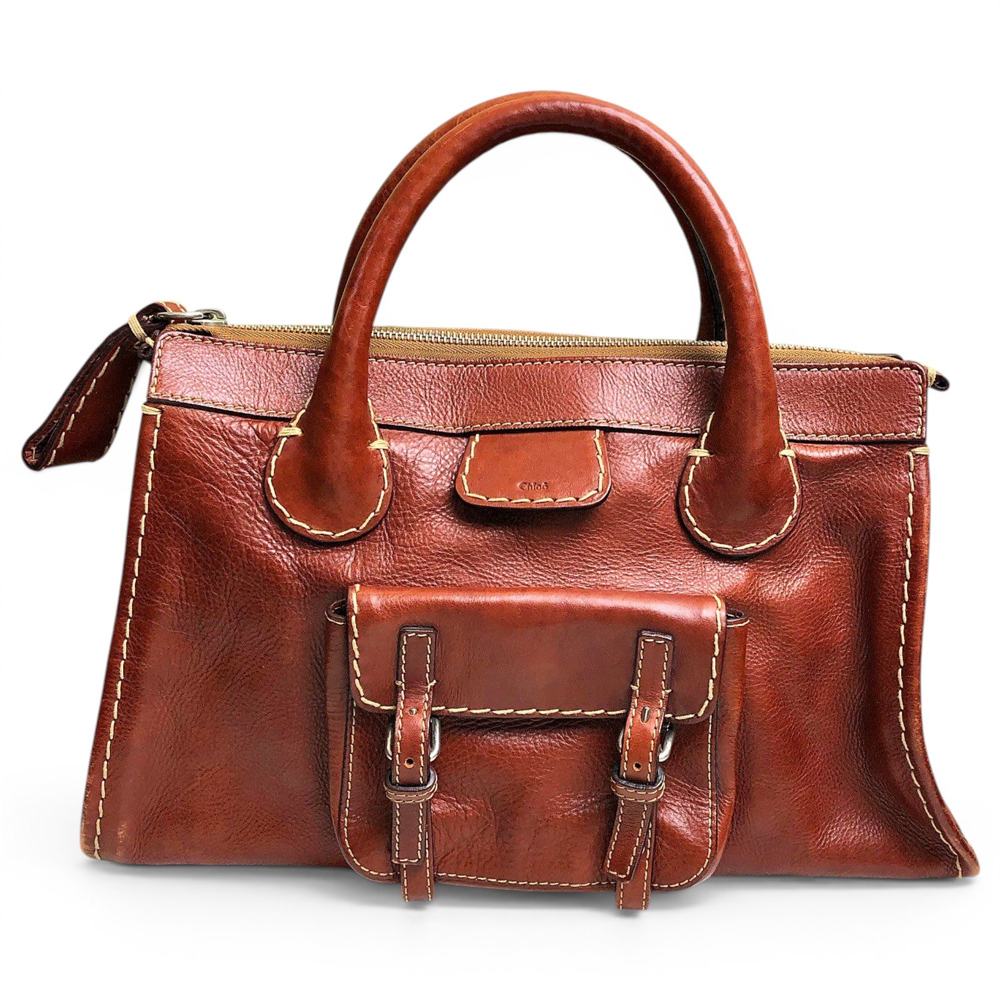Edith leather handbag