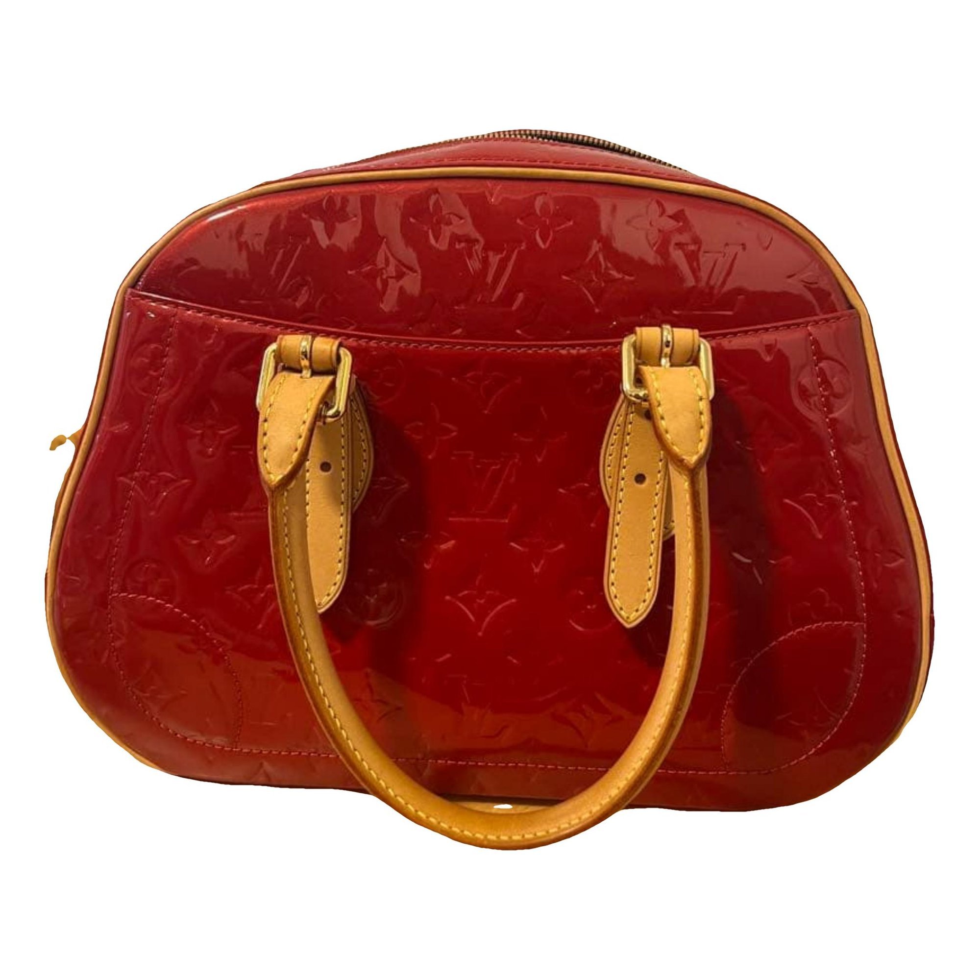 Summit patent leather handbag