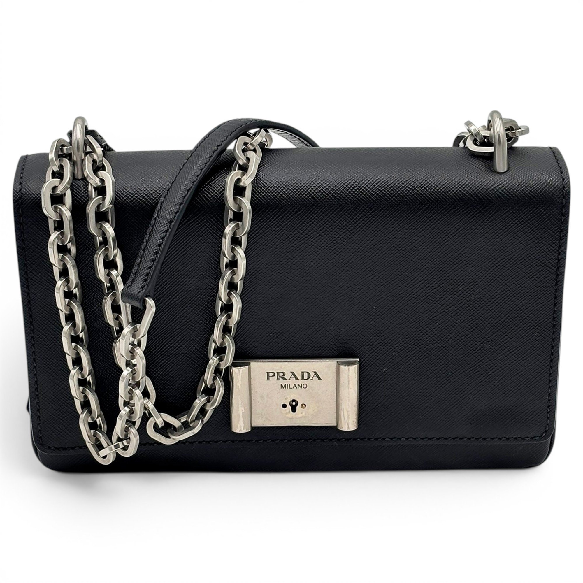 Leather handbag