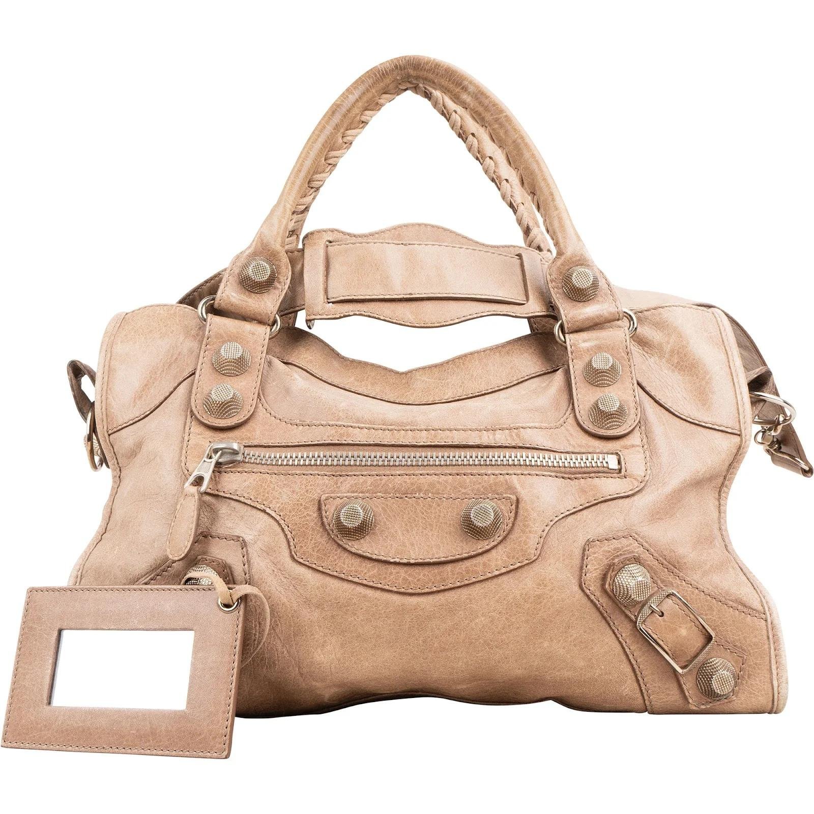 Balenciaga City leather handbag